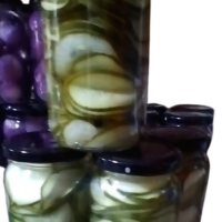 Pepinos laminados en vinagre orgánicos